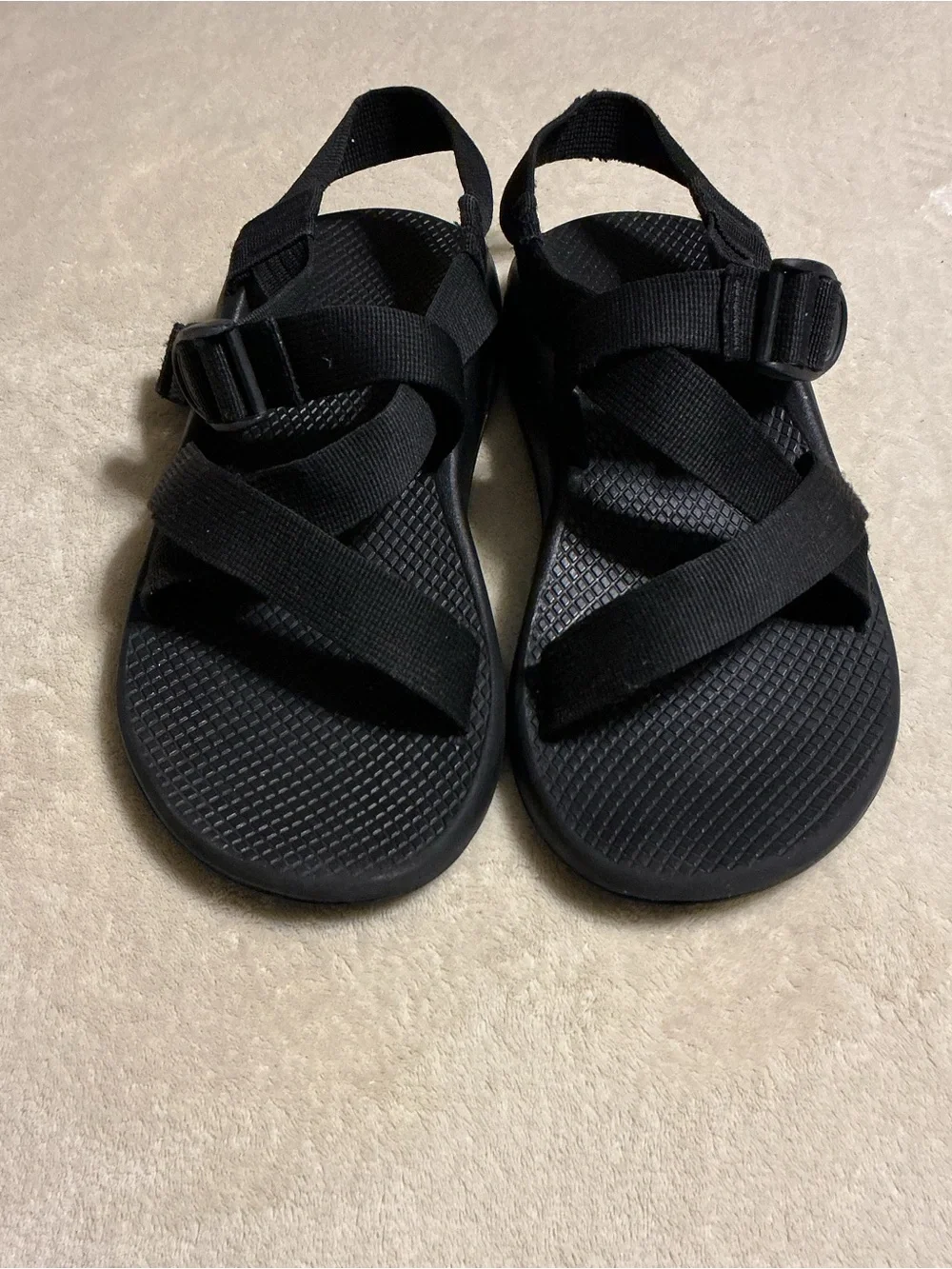 Chaco Men's Black Strappy Outdoor Sandals